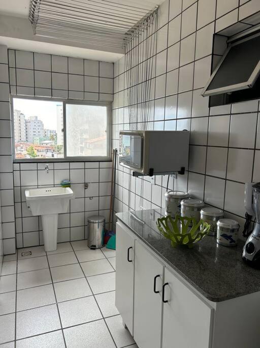 Apartamento De 3 Quartos Na Praia Da Fonte Гуарапарі Екстер'єр фото
